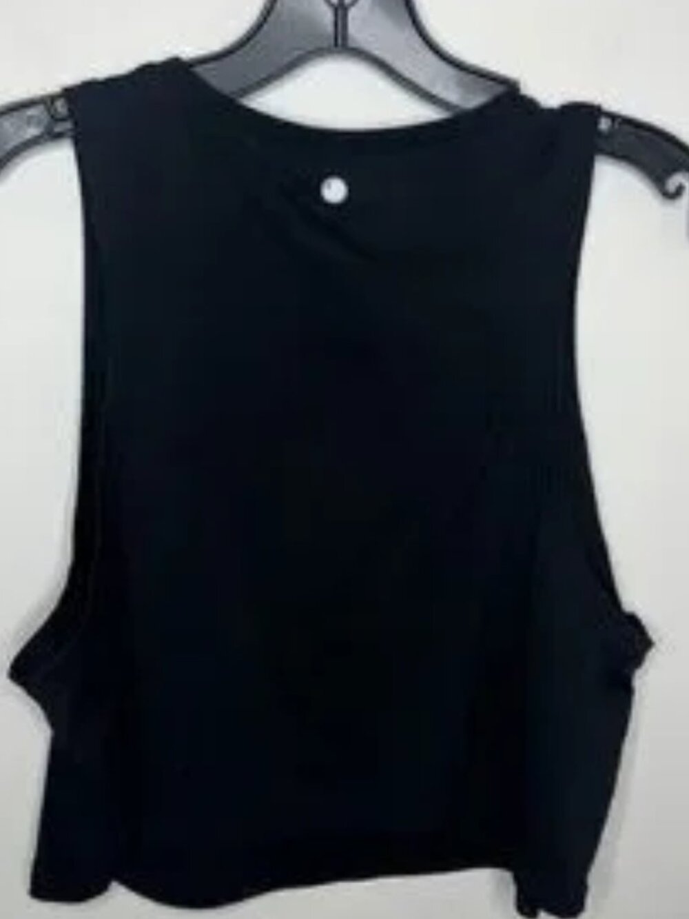 Black Cropped Tank Size Medium😁